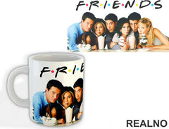 Drinking Coffee And Logo - Friends - Prijatelji - Šolja