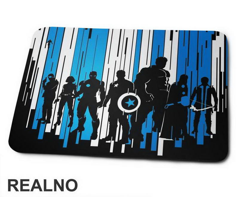 Blue Team - Avengers - Podloga za miš