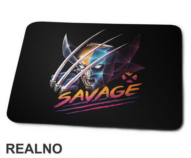 Savage Retro Art - Wolverine - Podloga za miš
