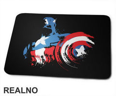 Color Splash - Captain America - Avengers - Podloga za miš