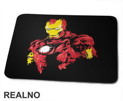 Color Splash - Iron Man - Avengers - Podloga za miš