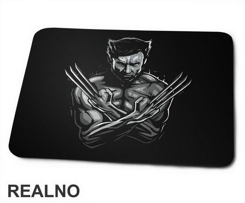 Portrait Splash - Wolverine - Podloga za miš