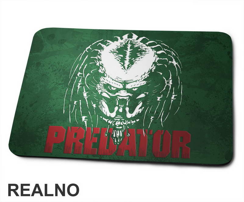 Green Background - Predator - Podloga za miš