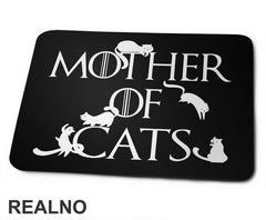Mother Of Cats - Mačke - Cat - Podloga za miš