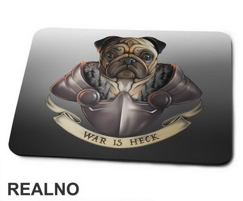 War Is Heck - Dog - Pas - Podloga za miš