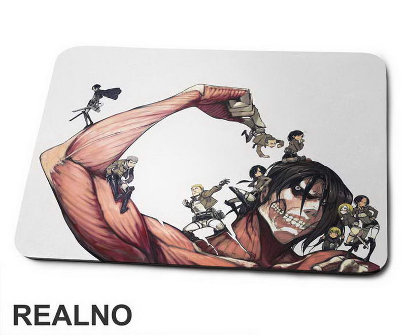 Whole Squad - Attack on Titan - AOT - Podloga za miš