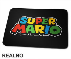 Logo - Super Mario - Podloga za miš