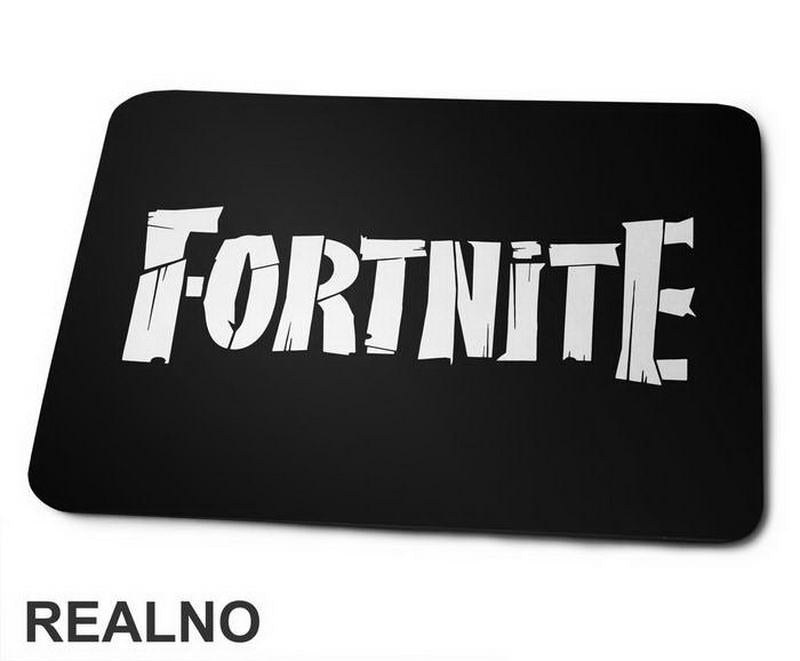 Text Logo - Fortnite - Podloga za miš