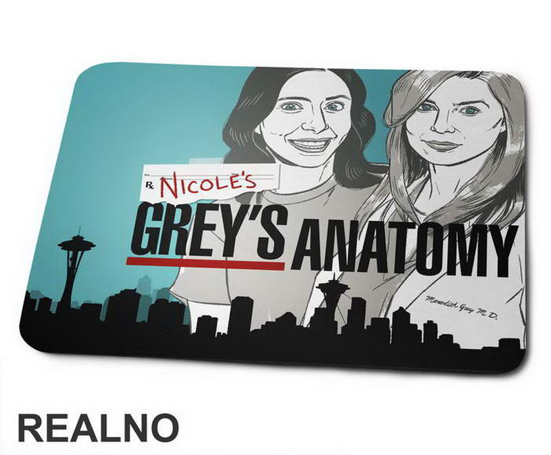 Nicole's Anatomy - Grey's Anatomy - Podloga za miš