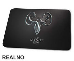 We Do Not Saw - House Greyjoy Sigil And Motto - Game Of Thrones - GOT - Podloga za miš