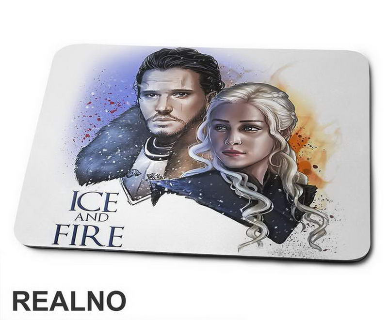 Ice And Fire - Game Of Thrones - GOT - Podloga za miš