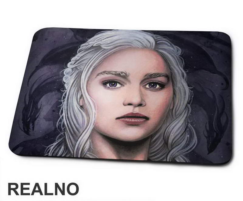 Daenerys Targaryen - Portrait - Game Of Thrones - GOT - Podloga za miš