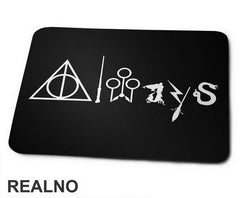 Always - Symbols - Harry Potter - Podloga za miš