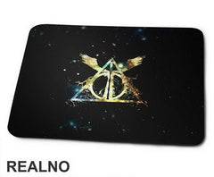 Invisibility Cloak, Resurrection Stone And Elder Wand - Harry Potter - Podloga za miš