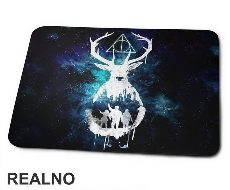 Stag Patronus Space - Harry Potter - Podloga za miš