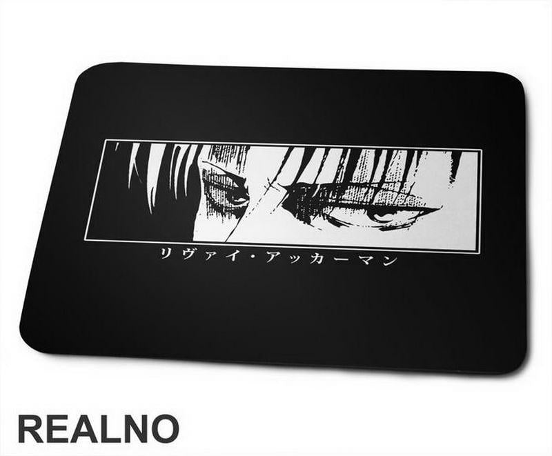 Levi Eyes - Attack On Titan - Podloga za miš