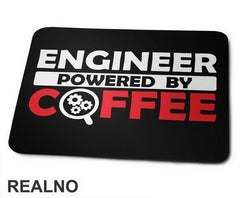Powered By Coffee - Engineer - Podloga za miš