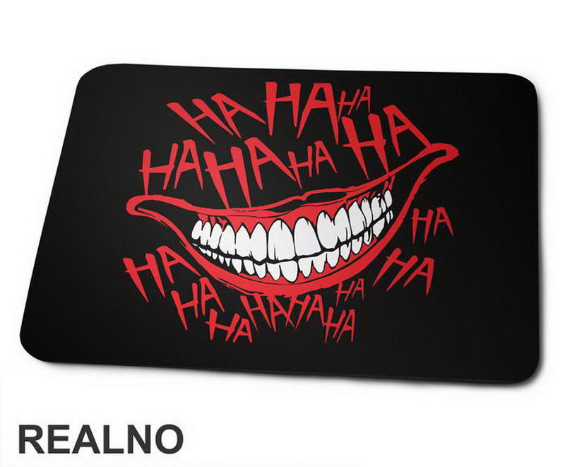 Red Laugh HAHAHA - Joker - Podloga za miš