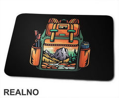 Nature Backpack - Planinarenje - Kampovanje - Priroda - Podloga Za Miš