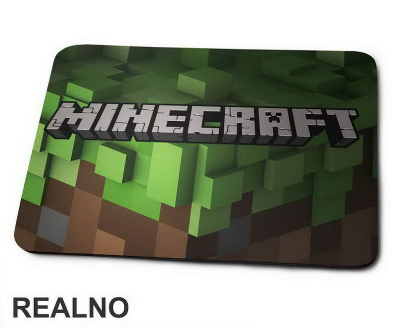 Logo - Minecraft - Podloga za miš