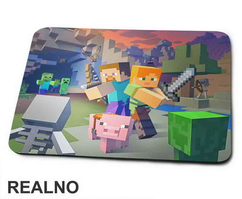 Fight - Minecraft - Podloga za miš