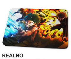 Deku, Bakugo And Todoroki - My Hero Academia - Podloga za miš
