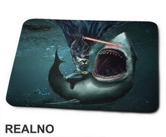 Lightsaber And Shark - Batman - Podloga za miš