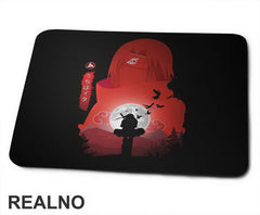 Itachi Red Silhouette - Naruto - Podloga za miš