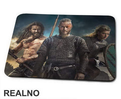 Ragnar Lothbrok, Rollo And Lagertha - Vikings - Podloga za miš