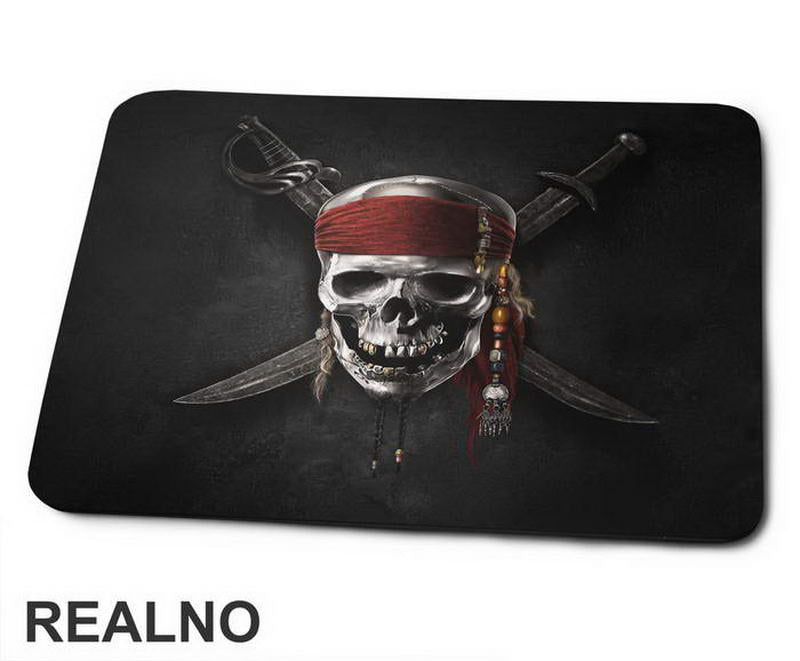 On Stranger Tides Logo - Pirates of the Caribbean - Podloga za miš
