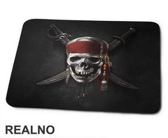 On Stranger Tides Logo - Pirates of the Caribbean - Podloga za miš