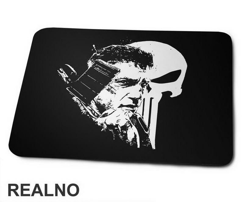Black Portrait - Punisher - Podloga za miš