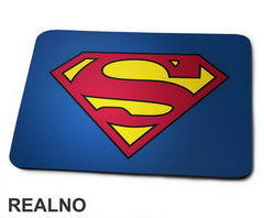 Logo Blue - Superman - Podloga za miš