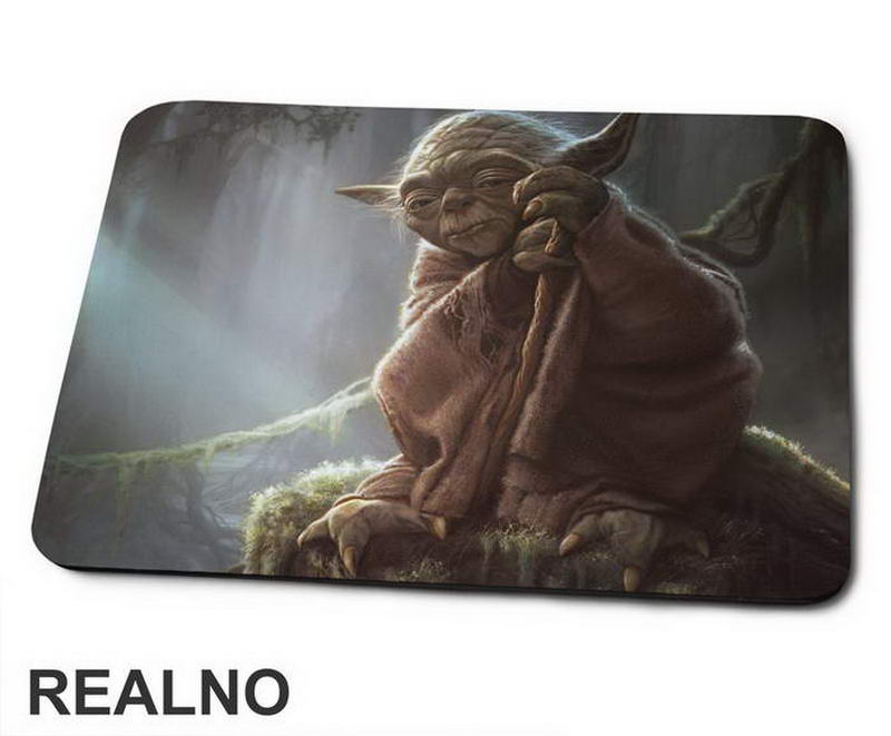 Yoda In Nature - Star Wars - Podloga za miš
