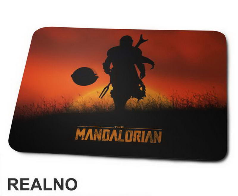 The Sunset - Mandalorian - Star Wars - Podloga za miš