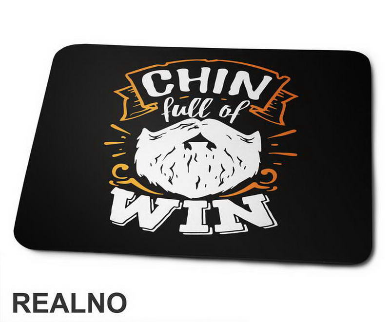 Chin Full Of Win - Brada - Beard - Podloga Za Miš