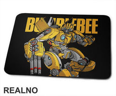 Bumblebee And His Machine Gun - Transformers - Podloga za miš