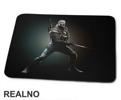 Geralt of Rivia - Dark - The Witcher - Podloga za miš
