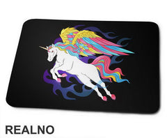 Unicorn With Wings - Jednorog - Podloga za miš