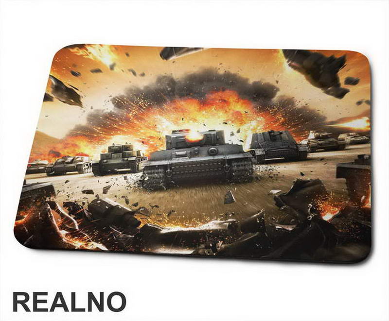 World Of Tanks Explosion - Podloga za miš