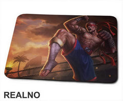 Muay Thai Lee Sin - League Of Legends - LOL - Podloga za miš