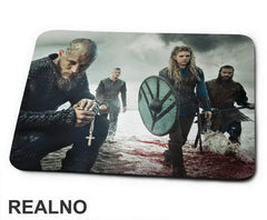 Ragnar, Lagertha, Bjorn And Rollo - Vikings - Podloga za miš