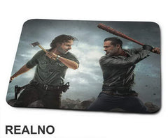 Rick And Negan - The Walking Dead - Podloga za miš