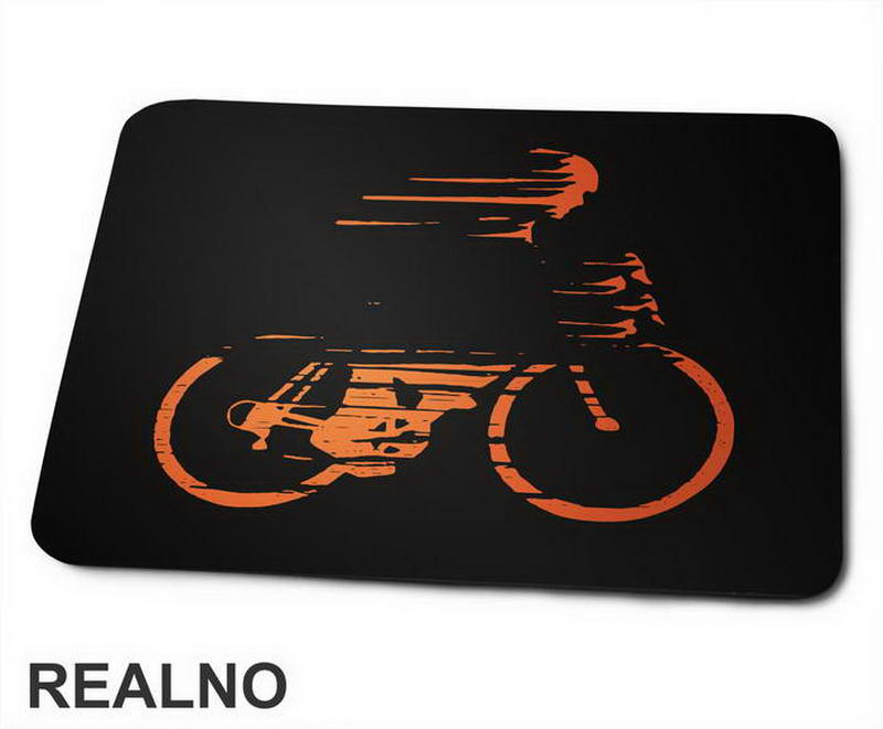 Orange Contour - Bickilovi - Bike - Podloga za miš