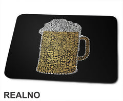 Beer Mug - Humor - Podloga za miš