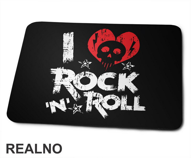 I Love Rock 'N' Roll - Skull - Muzika - Podloga za miš