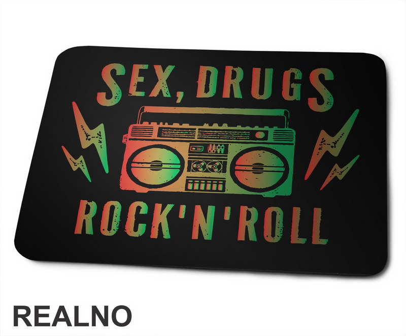 Sex, Drugs, Rock 'N' Roll - Colors - Muzika - Podloga za miš