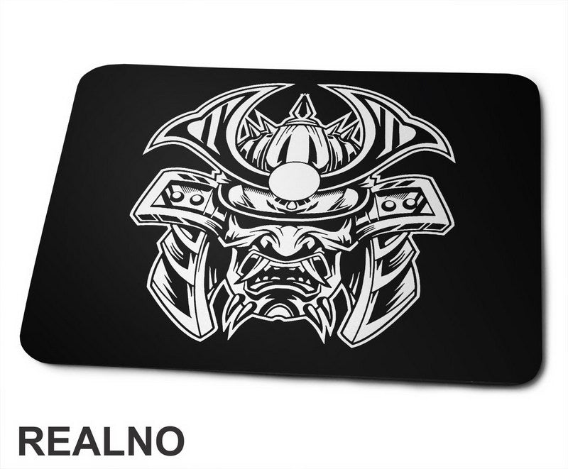 Helmet Illustration - Samurai - Podloga za miš