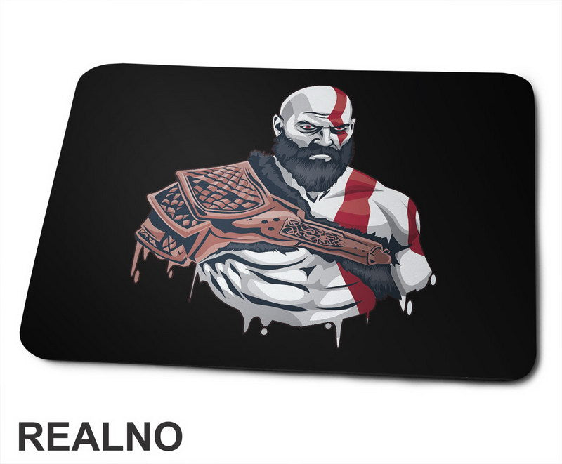 Dripping - Kratos - God Of War - Podloga za miš