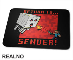 Return To Sender - Minecraft - Podloga za miš